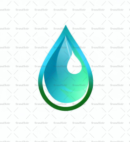 Wassertropfen und Blatt